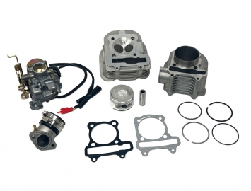 ModCycles - MYK Upgrade 172cc Cylinder kit, cylinder head, carb, and intake Manifold