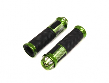 ModCycles - Aftermarket MMG Scooter Grip Set | Diamond Green (7/8")