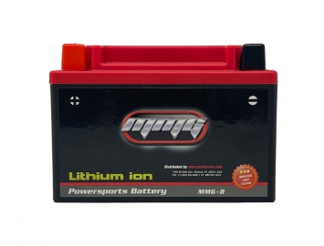 ModCycles - Lithium Battery MMG8 - Replaces: YTX9-BS, YTX12A-BS, YTX14-BS, YTX14H-BS. CCA 240