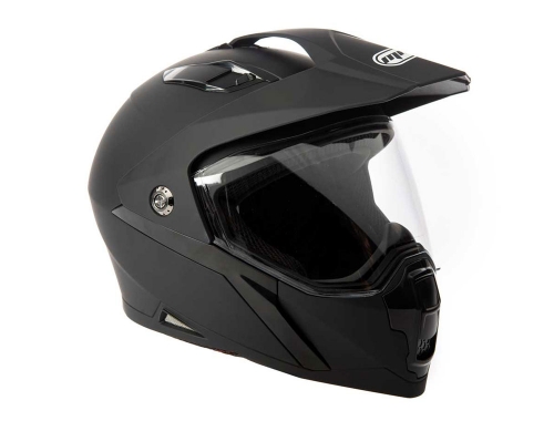 Fuel Helmets Full Face Helmet, Matte Black, L