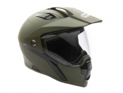 Full Face MMG Helmet. Model Storm. Color: Matte Green. *DOT APPROVED*