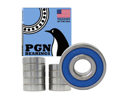 ModCycles - 6302-RS Sealed Ball Bearings - Chrome Steel, High RPM (10pcs)