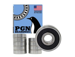 ModCycles - 6301-RS Sealed Ball Bearings - Chrome Steel, High RPM (10pcs)