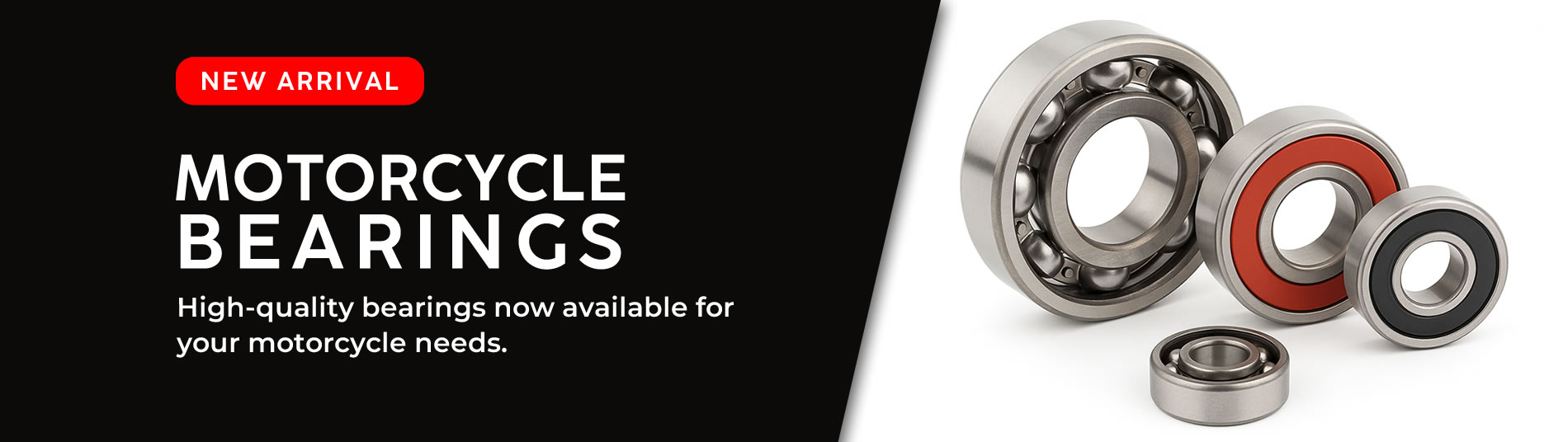 New Arrival: MOTORCYCLE BEARINGS