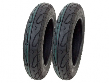 ModCycles - TIRE SET 3-00_10 Tubeless STREET (P124)