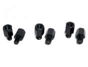 ModCycles - Universal Conversion Kit Screws for 8mm RH/RH Mirrors - Color: BLACK.
