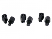 ModCycles - Universal Conversion Kit Screws for 8mm RH/RH Mirrors - Color: BLACK.