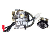 Carburetor, Intake & Parts