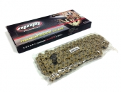 ModCycles - Heavy duty chain 420H - 120 Links, GOLD.