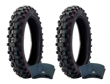 ModCycles - COMBO: 2 Tires + 2 Inner Tubes.  MGTD_2-50-10_P91 + MGTI_2_50-2_75-10_TR4