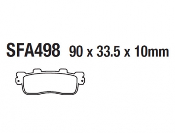ModCycles - Brake Pads for Kymco Like  - For Full list of application Click here and Check Fitment