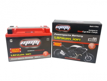 ModCycles - Lithium battery MMG6 QUAD - Replaces: YTX20L-BS,YTX20H-BS. CCA 420