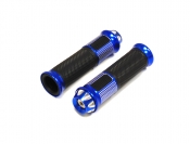 ModCycles - Aftermarket MMG Scooter Grip Set | Diamond Blue (7/8")