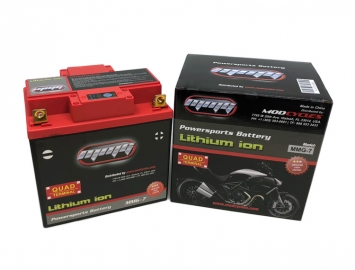 ModCycles - Lithium battery MMG7 QUAD - Replaces: YIX30L-BS, YIX30L, GYZ32HL, YB30L-B. CCA 480