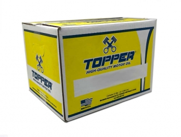 ModCycles - TOPPER 2T Regular Motor Oil 12x1 Liter Case - Made in USA