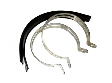 ModCycles - Exhaust Clamp Set with Rubber Straps MMG for 50cc/150cc Chinese Scooters