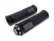 ModCycles - Aftermarket MYK Scooter Grip Set | Diamond Black (7/8")