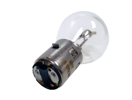MYK Headlight Bulb 12v 35/35W S1 DLX. Round Head Two Connectors