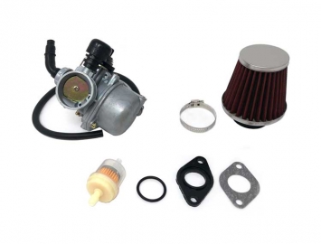 ModCycles - Carburetor Kit MYK PZ19 RH Choke for 50cc/110cc Honda Clone Engines.